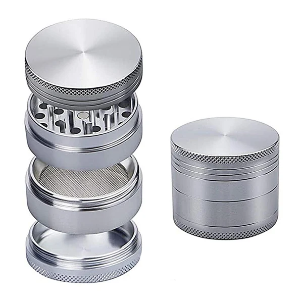 Long-Lasting Maxbell 4 Piece Herb Grinder Kitchen Gadgets Mini Tobacco Crusher for Herb Tobacco Specialty