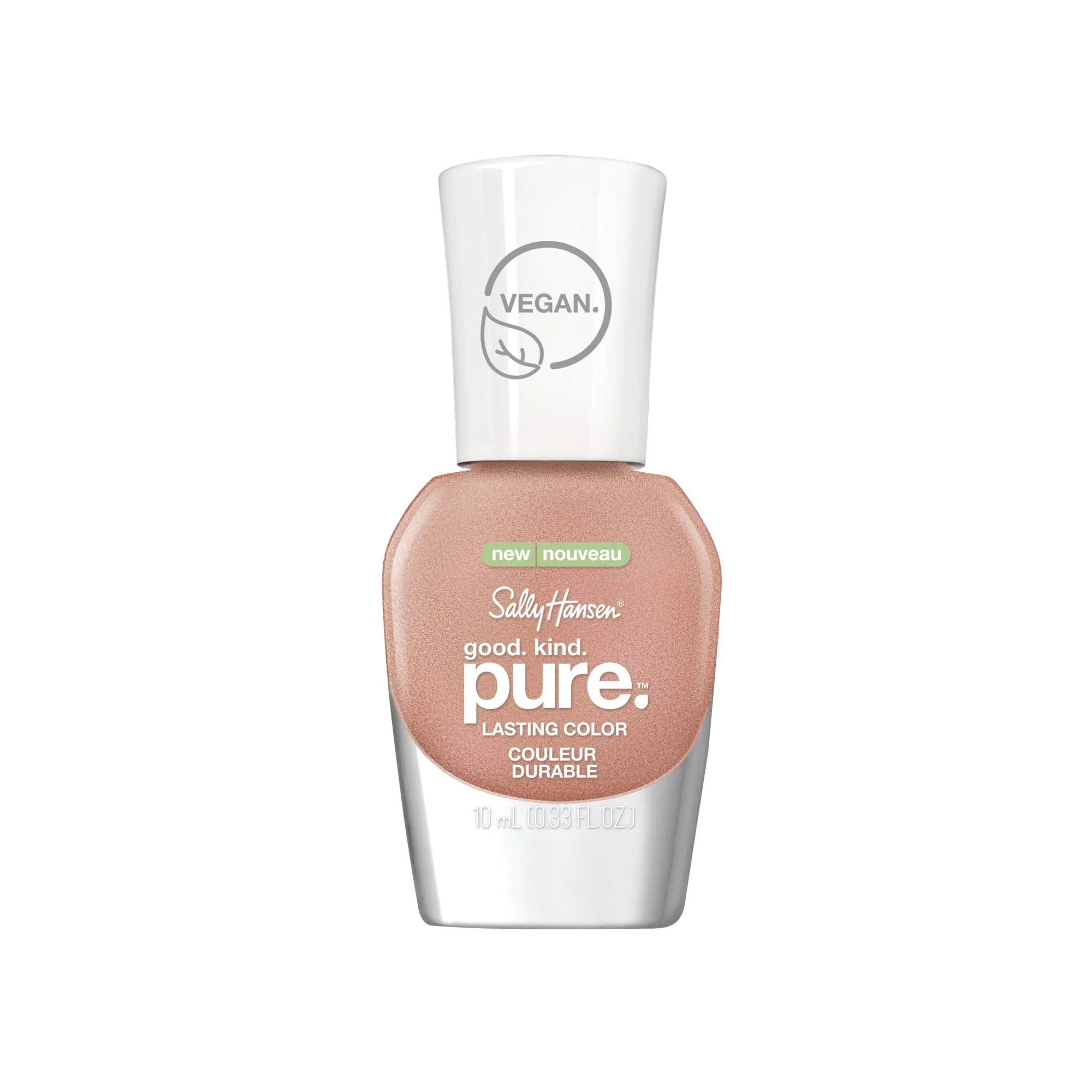 Advanced Sally Hansen Good.Kind.Pure Nail Polish Honey Harmony Pack of 1 0.33 Fl Oz Pack of 1 Packaging May Vary Carefully Designed