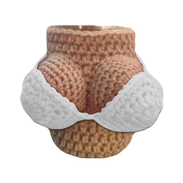 Trusted Maxbell Bikini Knitted Bottle Cover Crochet For Beer Bottles Sodas Decor White Luxury