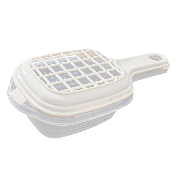 Refined Maxbell Japan New Year Cake Heating Box Steaming Container Microwave Oven White Premium