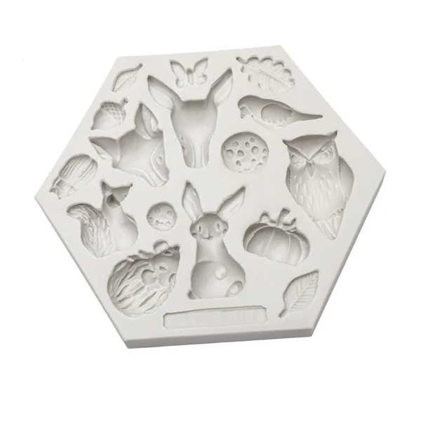 Enhanced Maxbell Silicone Cake Baking Mold Animal Shape Mold for Chocolate Cookies Animal 2 Traditional