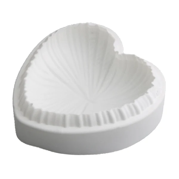Easy-to-Use Maxbell 3D Heart Shaped Cake Mould Bakeware Chocolate Mold for Mousse Cake Ice Cream 145x130x60mm Long-Lasting