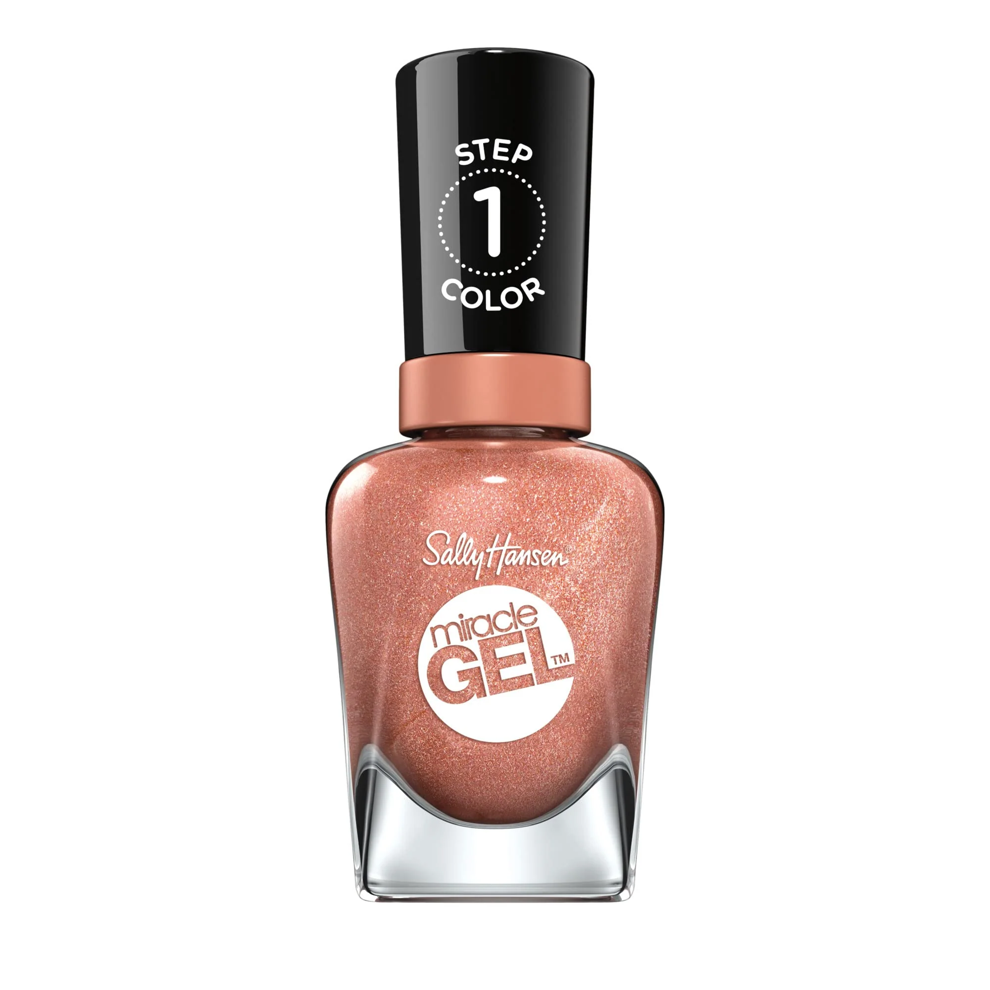 Unique Sally Hansen Gel™ Terra-Coppa Long Lasting Gel-Like Formula No UV Lamp Needed Orange Nail Polish Recyclable
