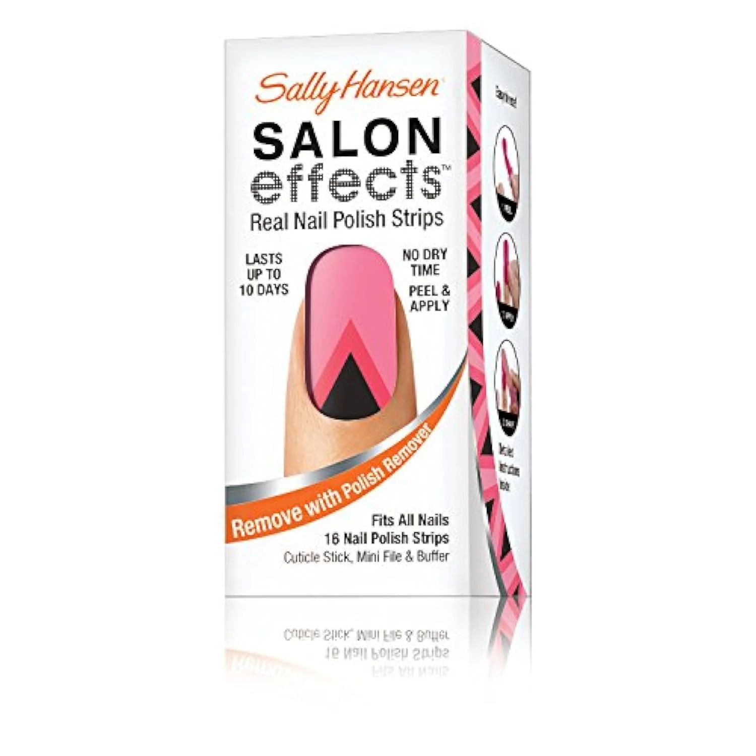 Relaxed Sally Hansen Salon Effects Nail Polish Strips Get The Point 16 Count Artisan