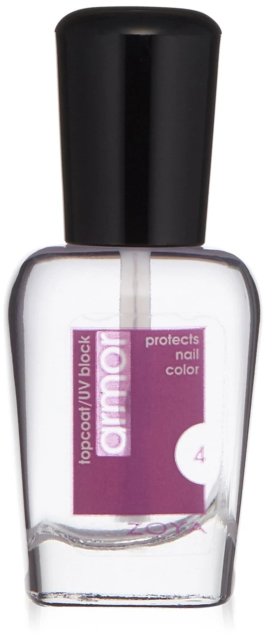 Classic ZOYA Armor Top Coat Clear 0.5 Fl Oz Practical