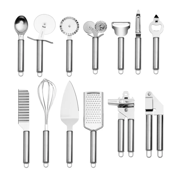 First-Class Maxbell 13Pcs Pizza Peel Set Pizza Cutter Pizza Spatula for Kitchen Slicer Home Sophisticated