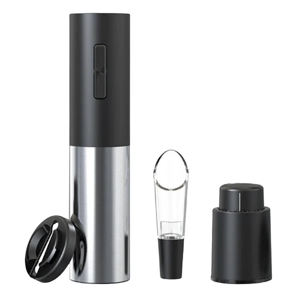 High-Quality Maxbell Stainless Steel Electric Wine Bottle Opener for Bar Restaurant Kitchen 4Pcs Powerful