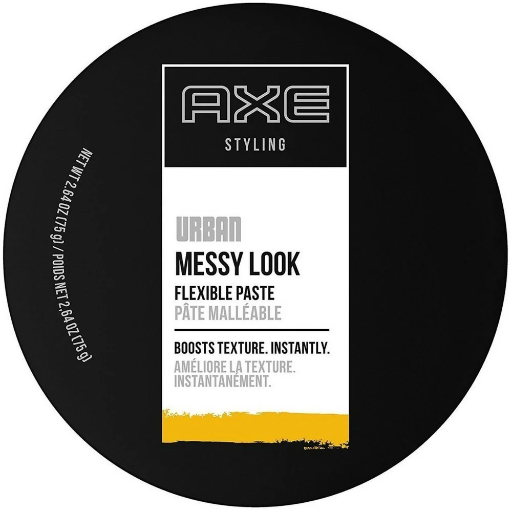 Refined AXE Messy Look Hair Paste Flexible 2.64 oz Pack of 6 Lightweight