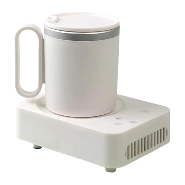 Fine Crafted Maxbell 2 in 1 Coffee Mug Warmer and Cooler 110 V Keep Coffee Tea Heated White High-Performance