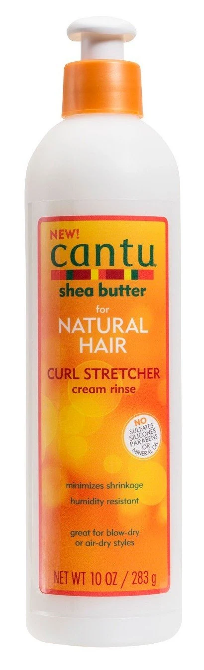 Luxury Cantu Natural Hair Curl Stretcher Cream Rinse 10 Ounce 295ml 6 Pack Secure