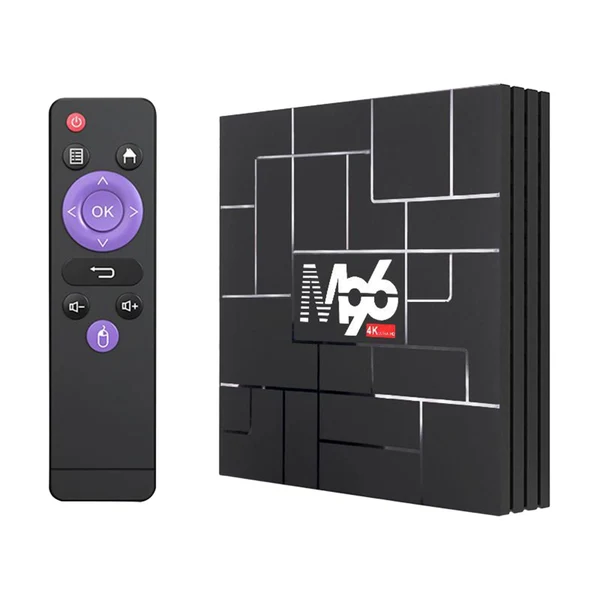 Clean Maxbell Newest M96 Android 9.0 5G Hotspot Set-Top Box 2GB 16GB au plug Smart