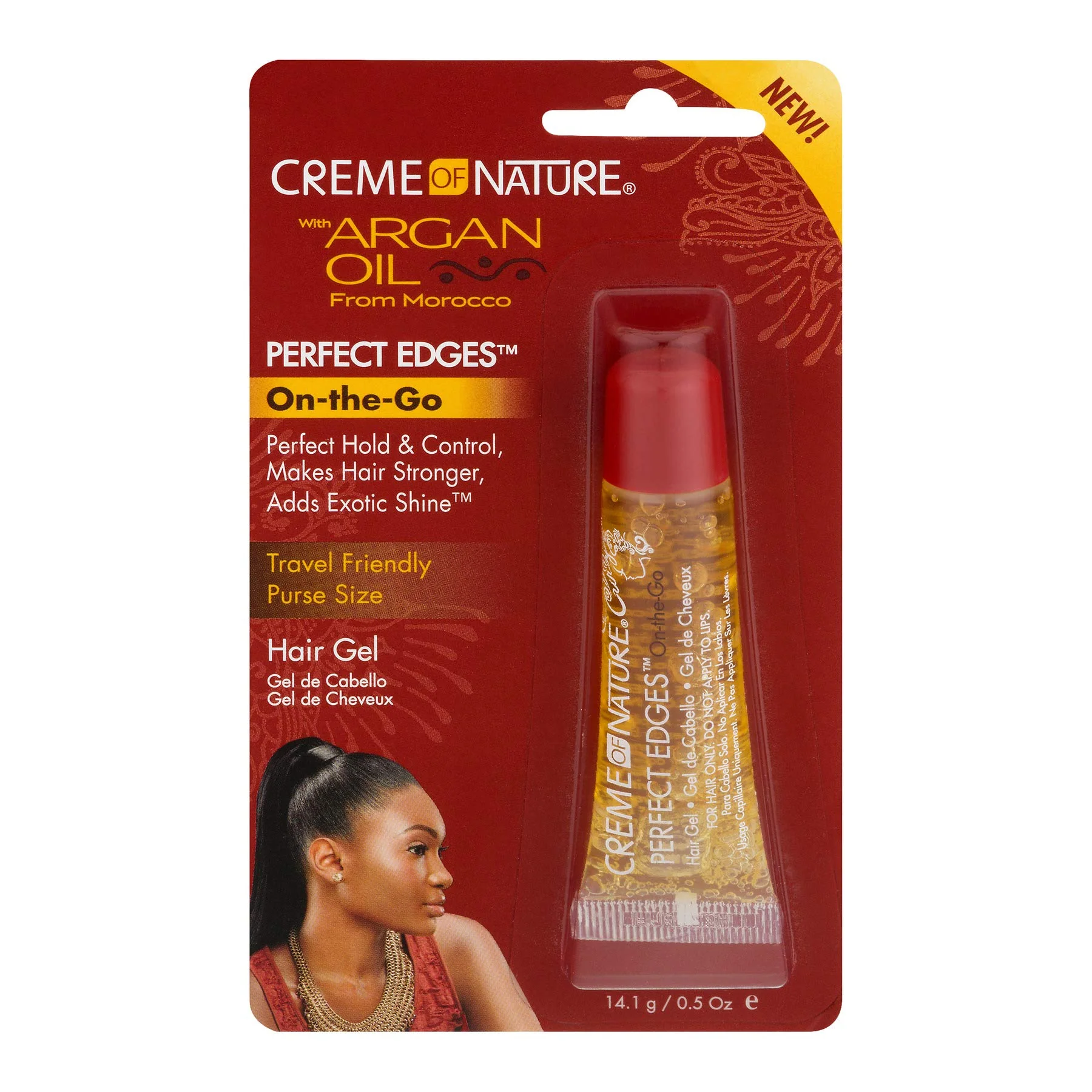 First-Class Creme of Nature Argan Oil Edges On-The-Go 0.5 Ounce Casual