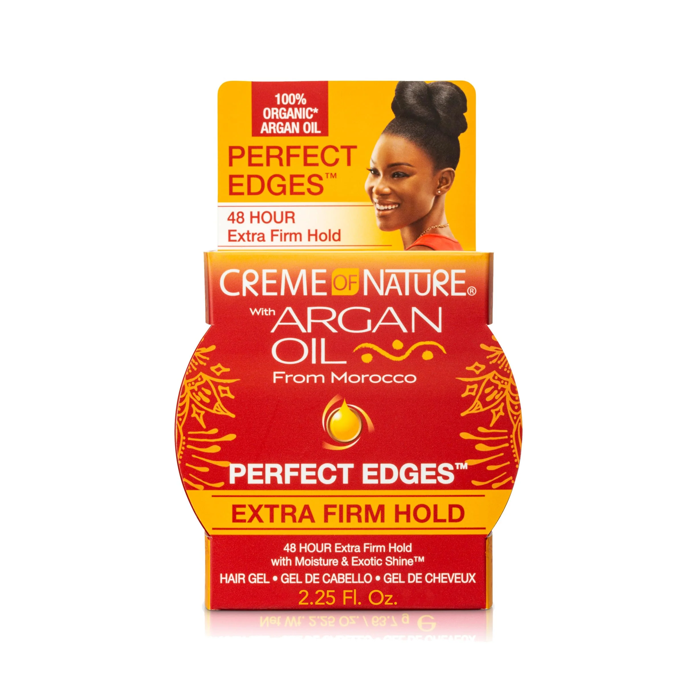 Efficient Creme of Nature Edges™ Extra Firm Hold Gel 48-Hour Sleek Natural