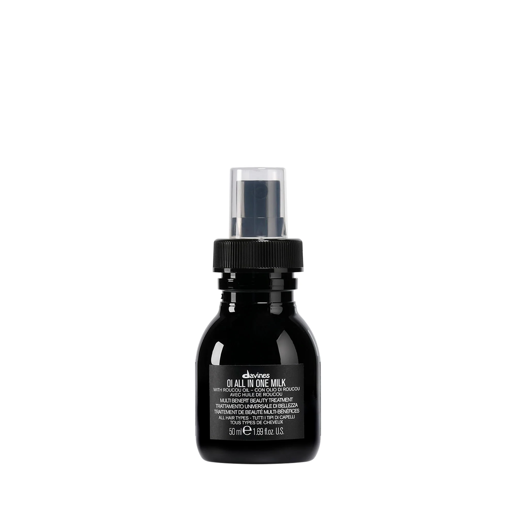 Traditional Davines OI All in One Milk Leave-in Conditioner Spray Powerful Hair Detangler Heat Protection Smoothes Frizzy Hair 1.69 Fl oz Selected