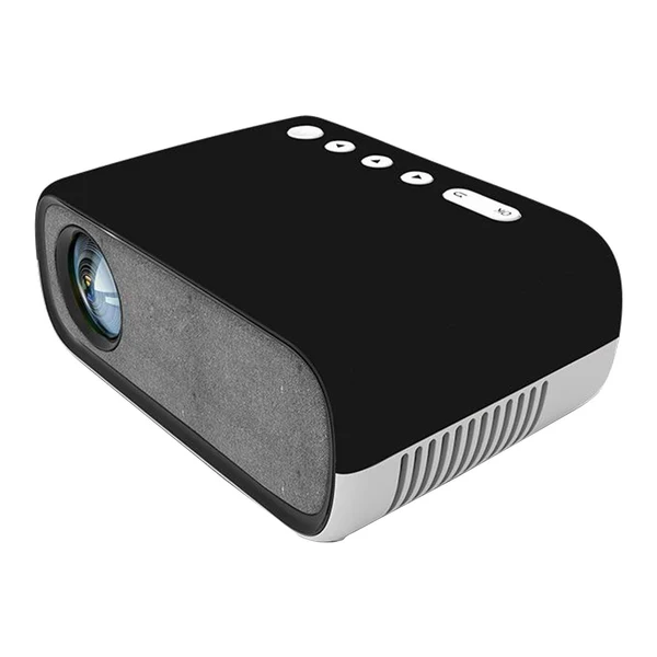 Traditional Maxbell Outdoor YG280 Mini Projector 1080P 80'' with LED HDMI AV USB AUX AU Black Luxury