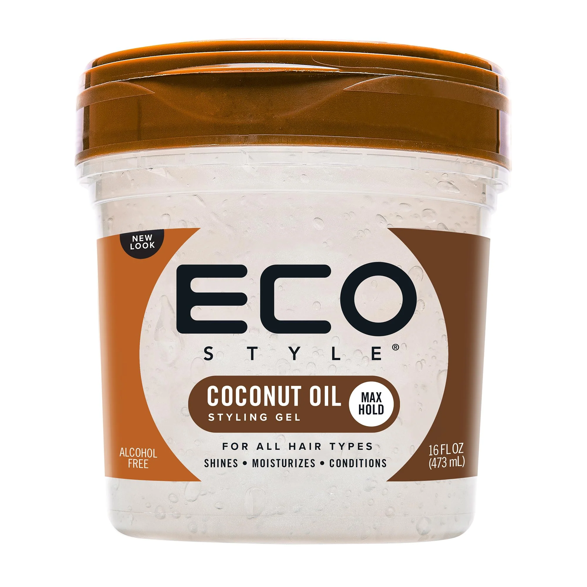 Consistent Ecoco Eco Style Gel - Coconut Oil - Adds Luster And Moisturizes Hair - Weightless Styling And Superior Hold - Prevents Breakage And Split Ends Optimized