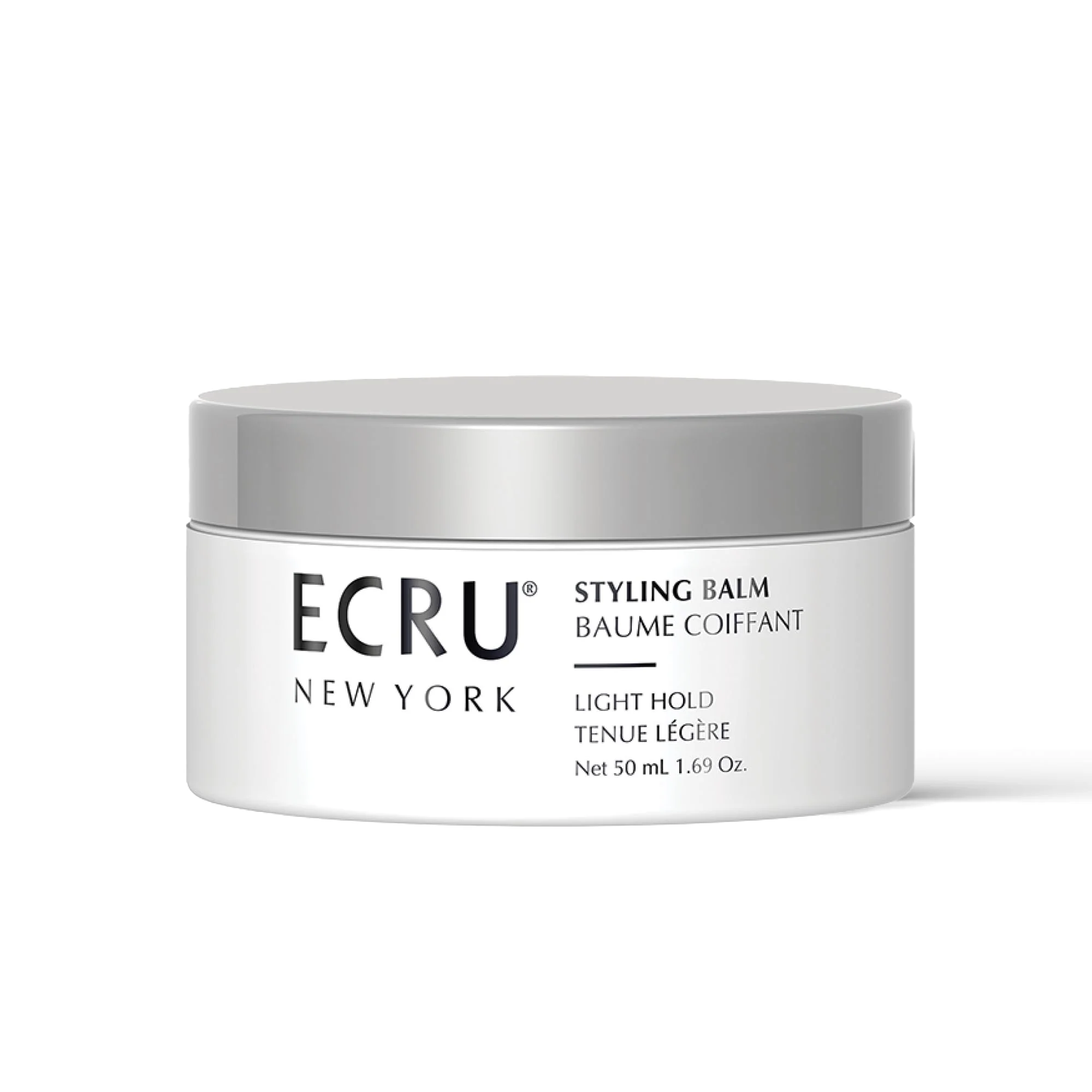 Recyclable ECRU New York Styling Balm Flexible Hold Hair Wax Styling Cream Texturizing Hair Products Travel Size Pomade 1.69oz Reliable