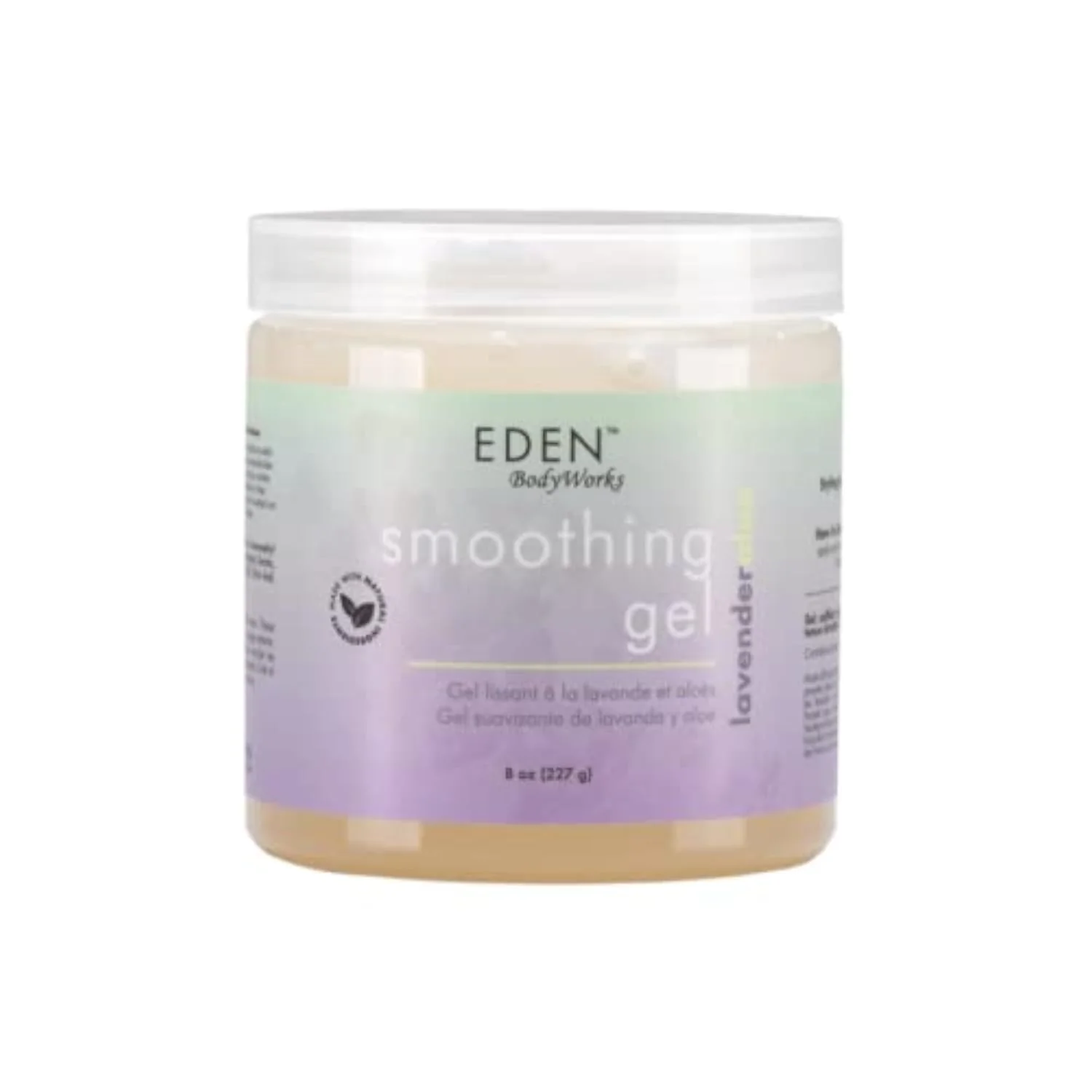 Practical EDEN BodyWorks Lavender Aloe Smoothing Hair Gel 8 oz - Enhances Curly or Natural Hair Look - Smooth Frizz Tame Flyaways Top-Quality