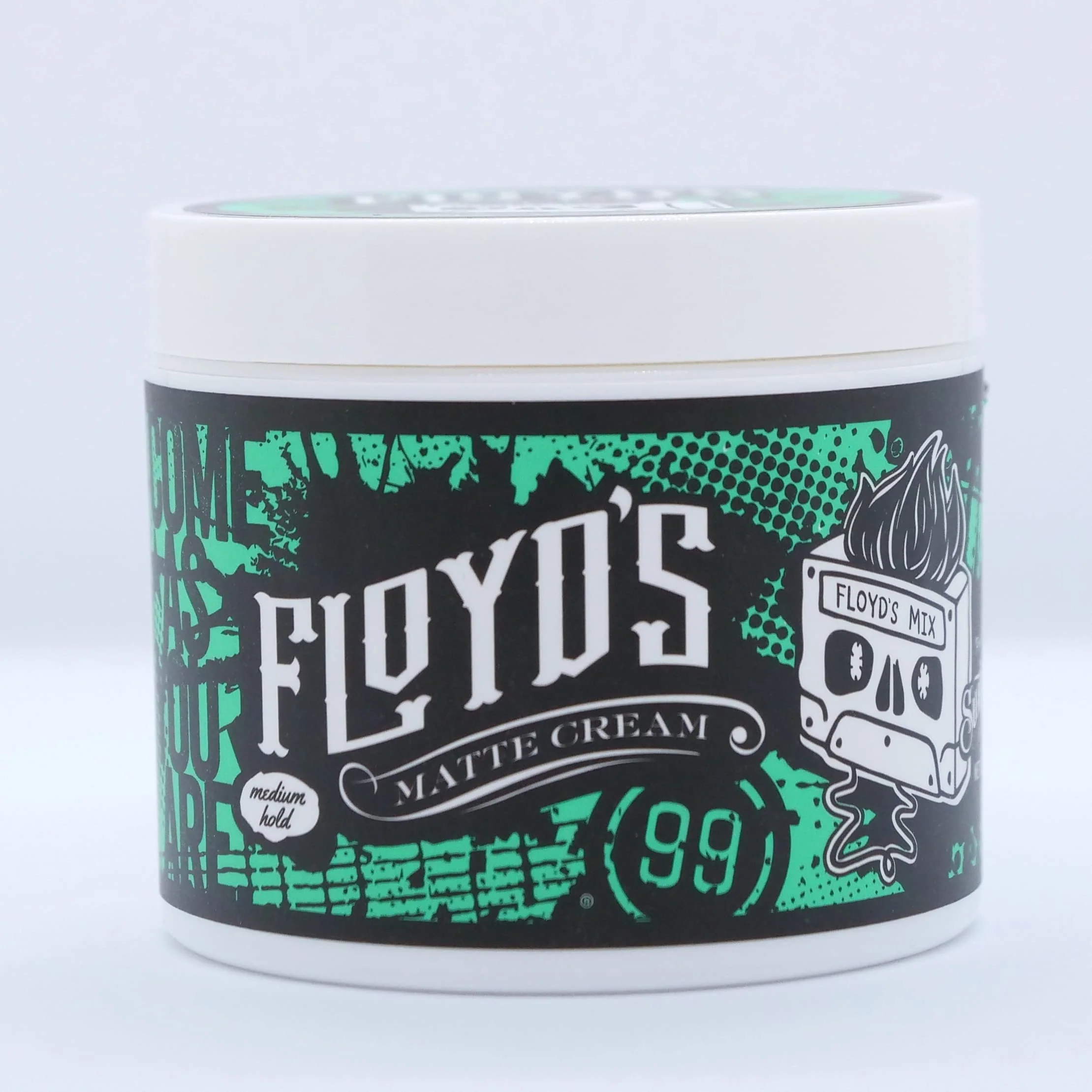 Advanced Floyd's Matte Styling Cream Powered by Suavecito - Medium Hold - Matte Finish - 4 oz User-Friendly