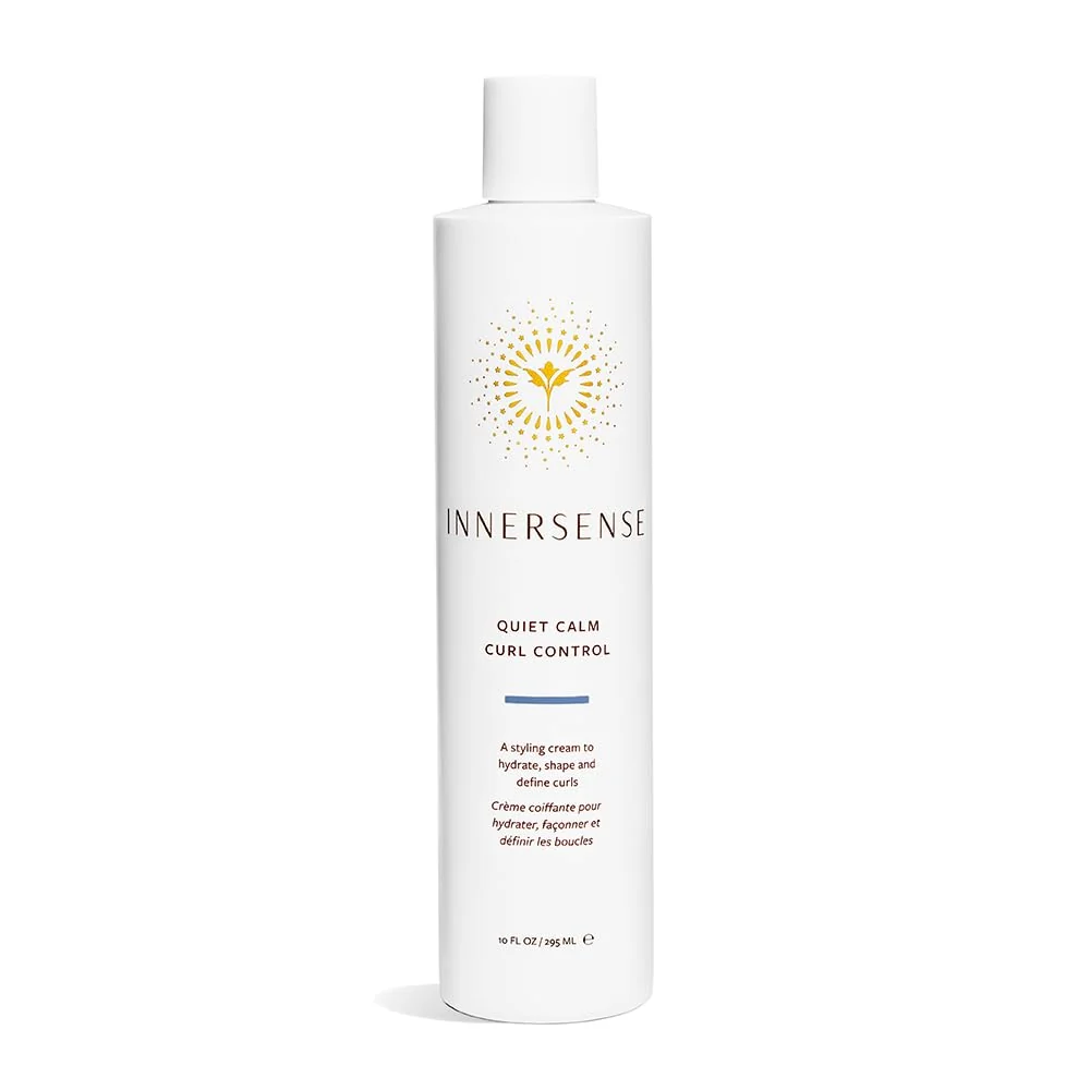 Recyclable INNERSENSE Organic Beauty - Natural Quiet Calm Curl Control Non-Toxic Cruelty- Clean Haircare Full Size 10 fl oz 295 ml Next-Generation