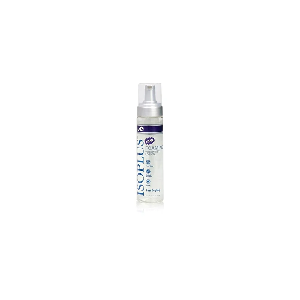 Smart Isoplus Foaming Wrap Set Lotion Firm Hold 8.5 Oz Outstanding