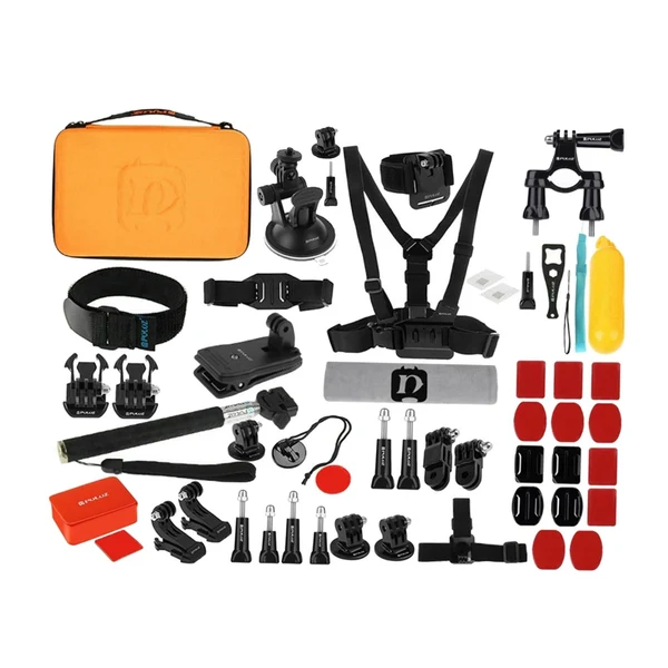 Carefully Designed Maxbell 53-in-1 Accessories Kit for GoPro Hero 7 6 5 4 3 2 for NEW HERO Pro Camera Green