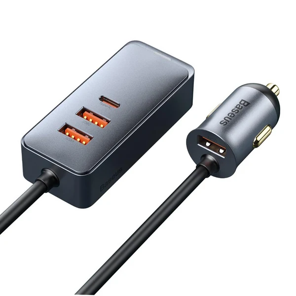 Prestigious Maxbell Car Charger 4x30W 4 Ports 120W USB Type-C Quick Charge for Mobilephone 2U 2C Functional