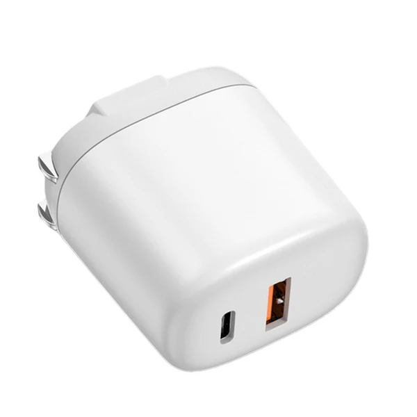 Easy-to-Use Maxbell 20W USB C Charger PD Cube Quick Charger 3.0 Plug for iPhone 12 12 Pro Max White Stylish