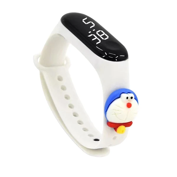 Healthy Maxbell Waterproof Digital Wrist Watch Kids Sports Watch White Jingle Cat Refined