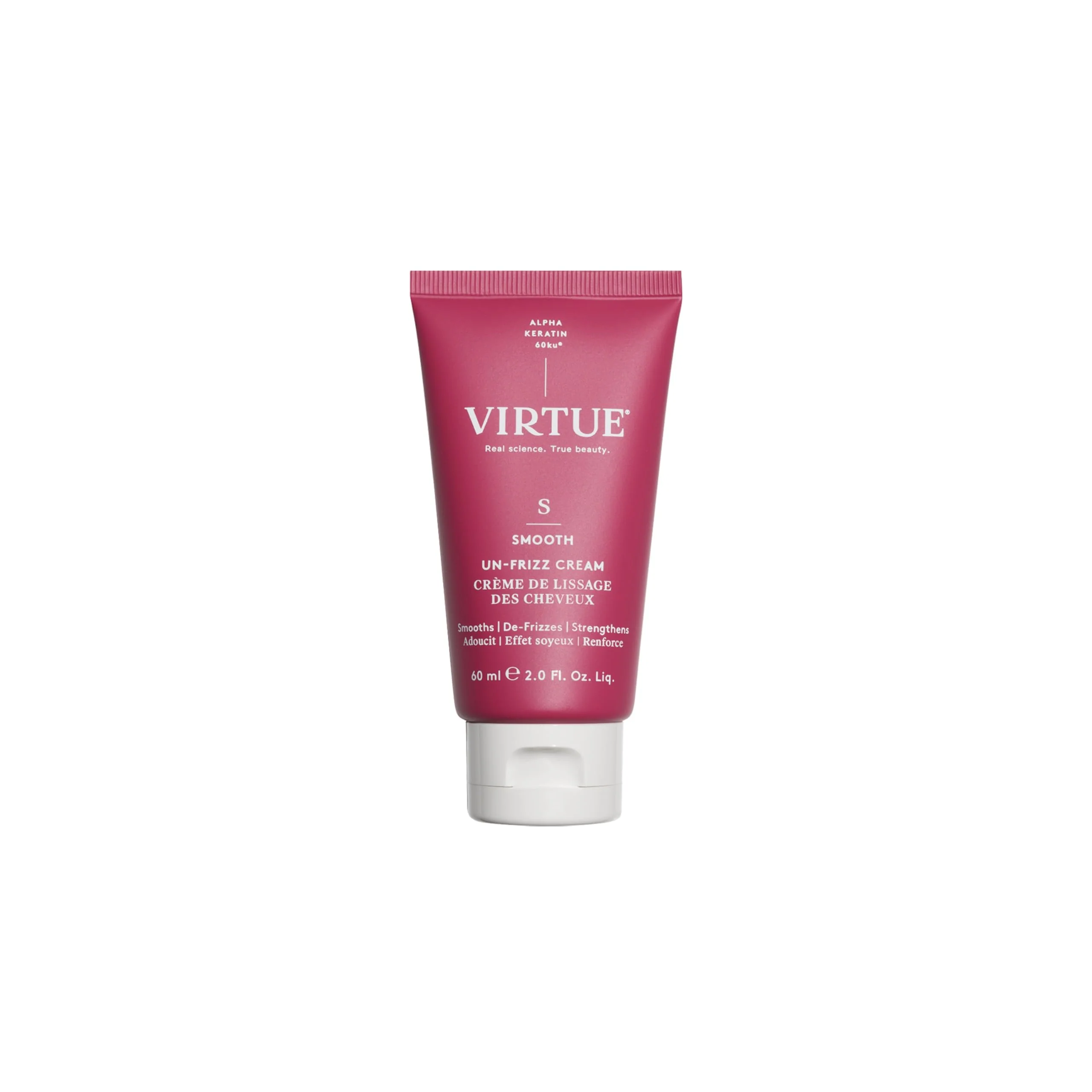 Natural Virtue Un-Frizz Leave-In Hair Treatment for Curly Hair and Frizz Control Sulfate Safe for All Hair Types Color Safe Reliable