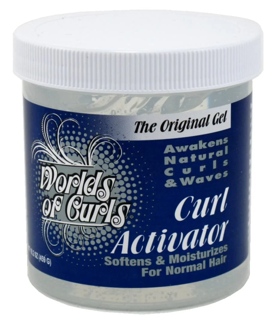 High-End Worlds Of Curls Curl Activator Gel Normal 16.2 Ounce Pack of 6 Practical