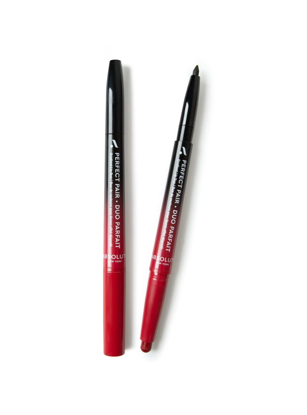Modern Absolute New York ALD09 Pair Lip Duo Fuller and Poutier Lips Deeper Shade For Lip Contouring Satin Lipstick and Lip Liner Authentic