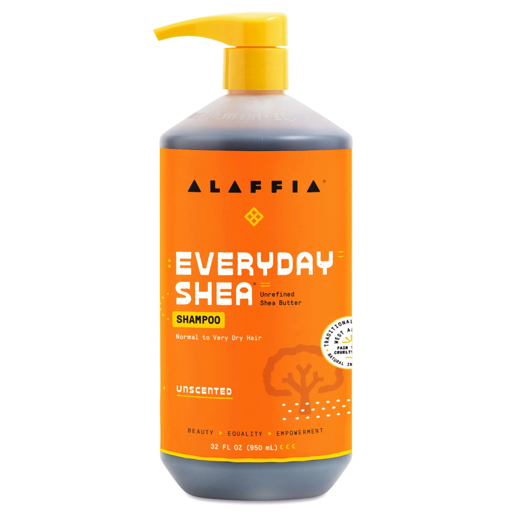 Contemporary Alaffia EveryDay Shea Shampoo Unscented Gentle Cleansing Shampoo for Normal to Dry Hair. Made with Fair Trade Unrefined Shea Butter No Parabens or Fashionable