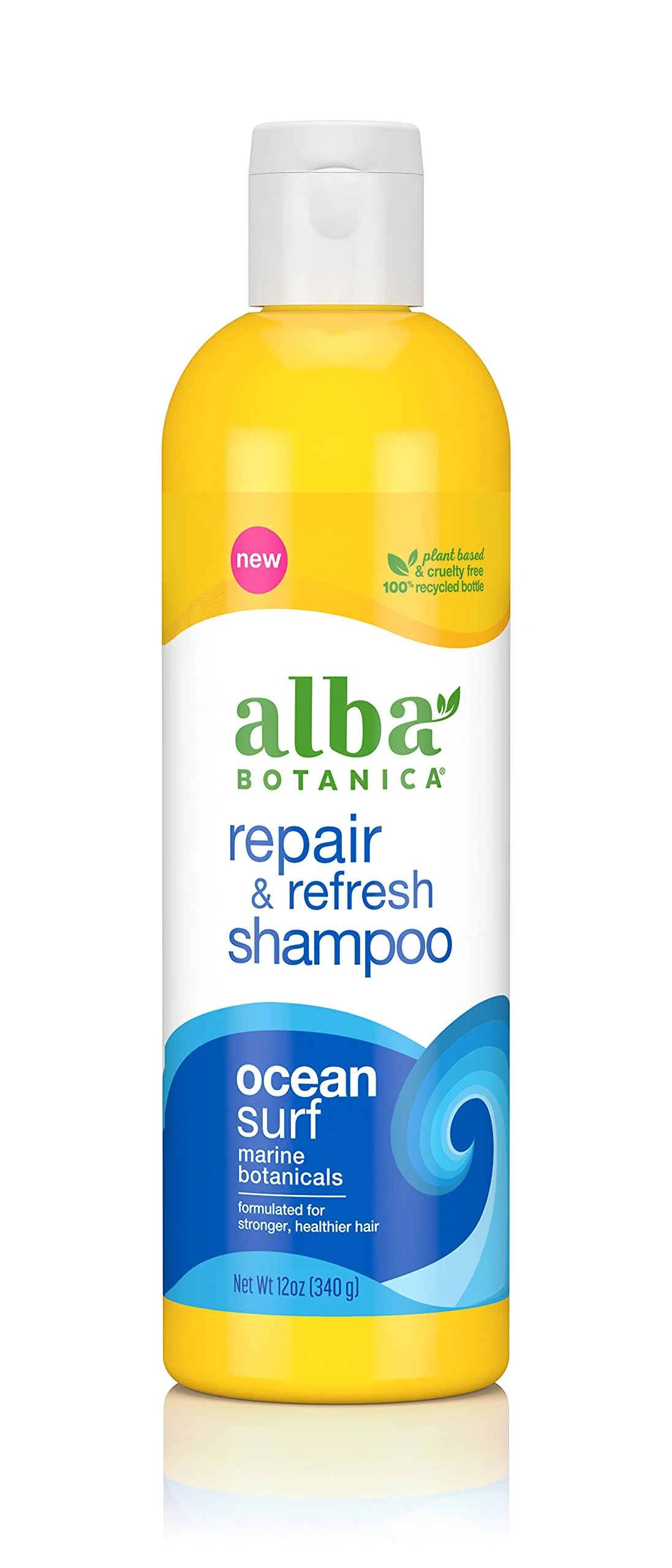 Modern Alba Botanica Repair Refresh Shampoo Ocean Surf 12 Oz Professional