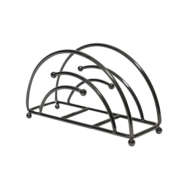 Luxury Maxbell Metal Tabletop Paper Napkin Holder Stand Organization for home Black Smart