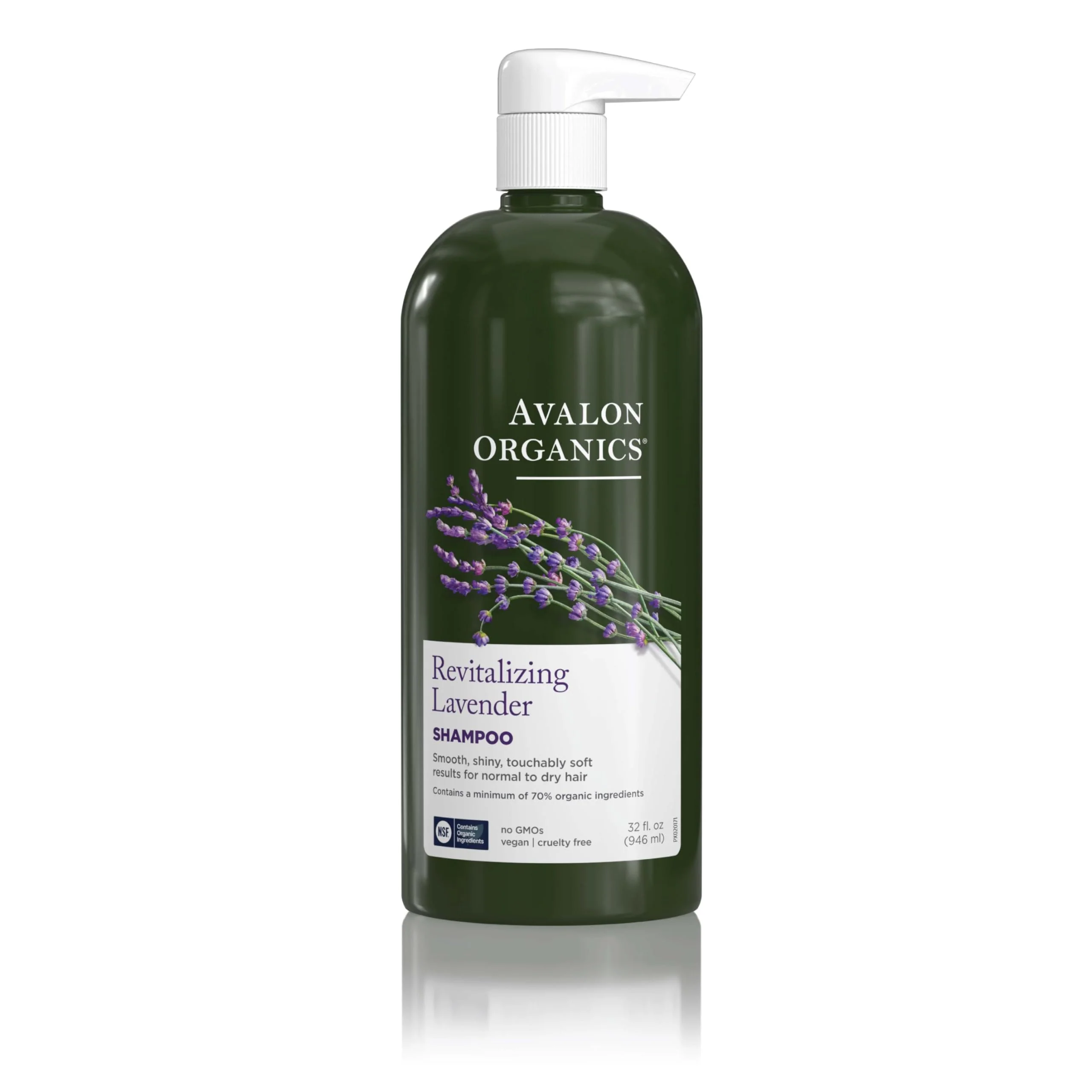 Enhanced Avalon Organics Revitalizing Lavender Shampoo 32 oz Clean