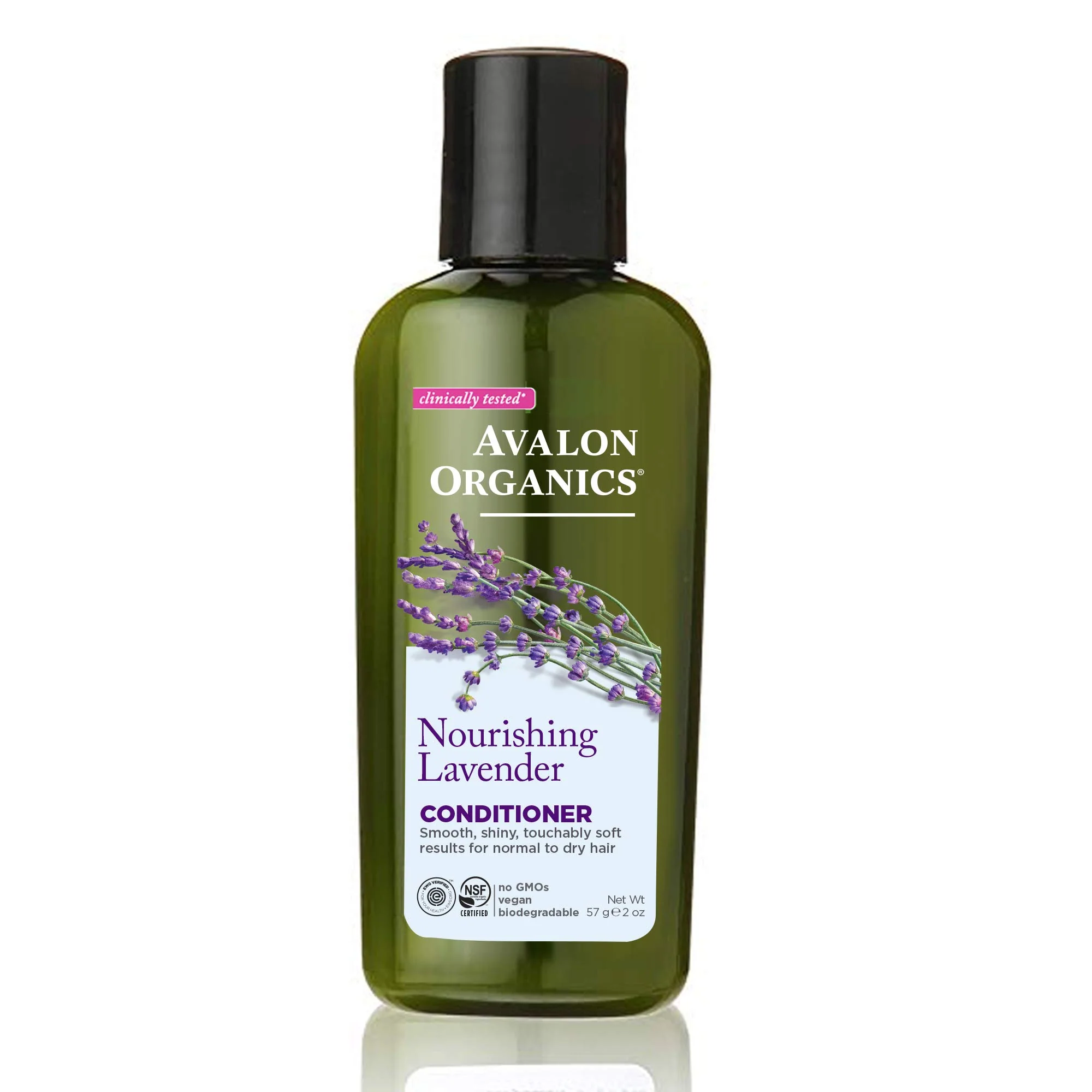 Long-Lasting Avalon Organics Nourishing Lavender Conditioner 2 oz. Luxury