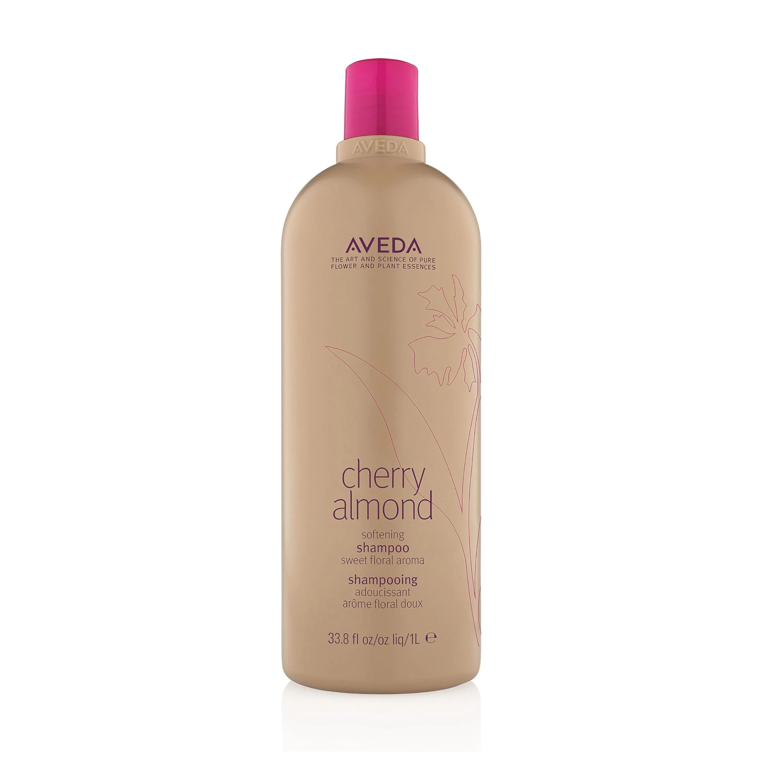 Safe Aveda Cherry Almond Softening Shampoo Gentle Daily Shampoo for Normal to Dry Hair 97 Naturally Derived Silicone Iconic Cherry Almond Unique