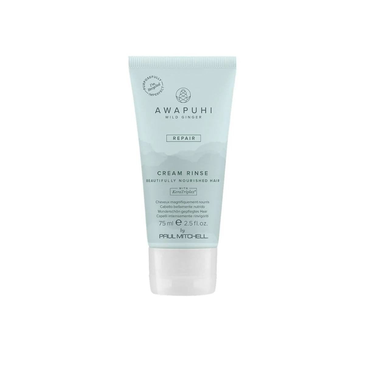 Organic Awapuhi Wild Ginger by Paul Mitchell Cream Rinse Detangles Repairs For Dry Damaged Color-Treated Hair 2.5 fl. oz. Premium