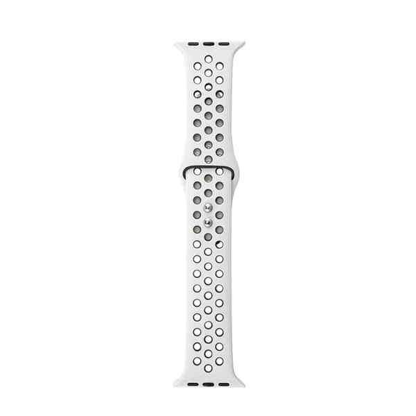 Convenient Maxbell Apple 1234 Universal Sports Double-button Silicone Gel Watchband 9 Original