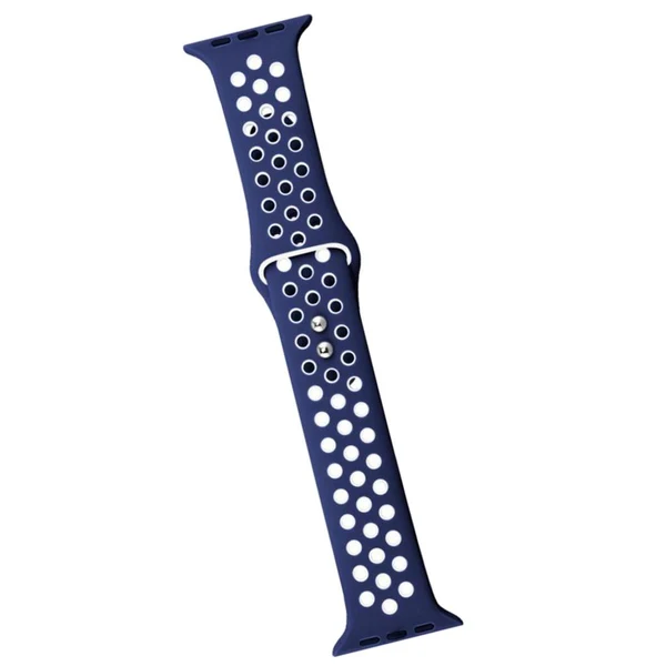 Environmentally Friendly Maxbell Dual-color button Silicone Watchband for Apple iWATCH1234 42 44MM 4 Unique