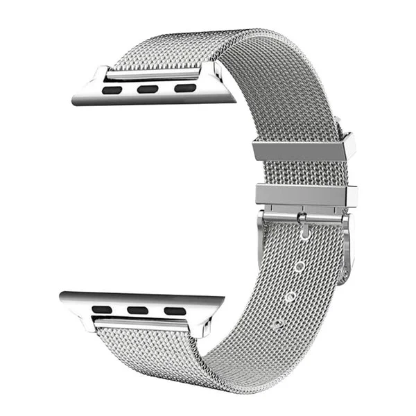 Fine Crafted Maxbell Milanese Magnetic Loop Stainless Loop Watch Band For Apple Watch 38mm Fine