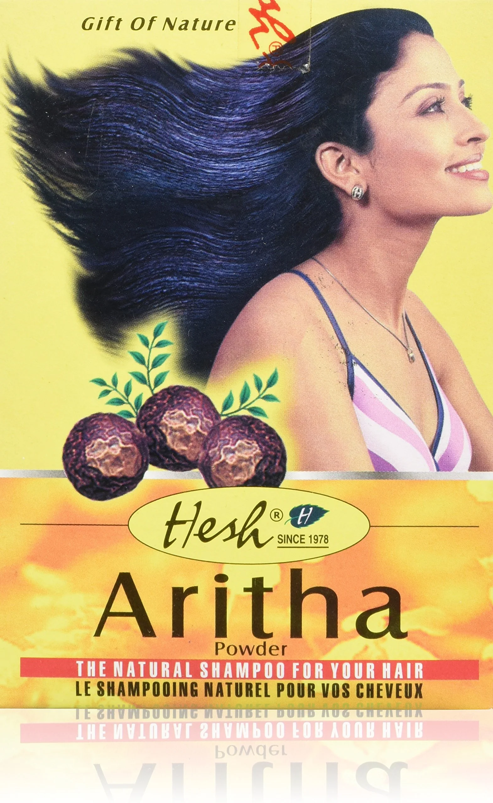 Next-Generation Hesh Aritha Herbal Ayurveda Powder The Natural Shampoo for Your Hair 100 g 3.5 oz Functional