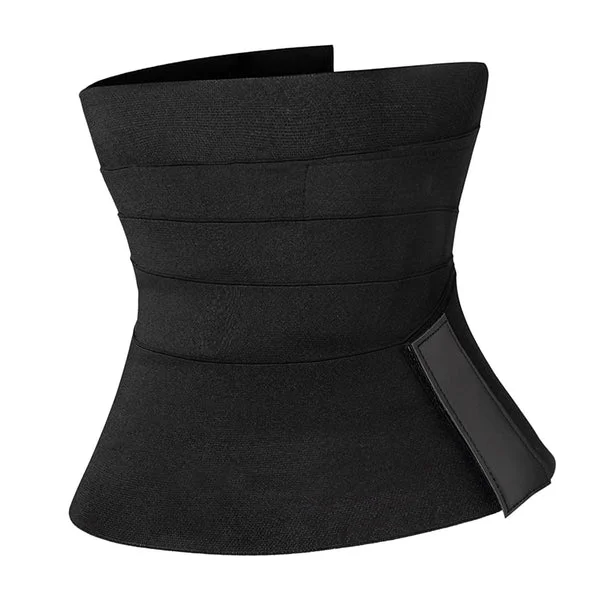 Secure Maxbell Bandage Wrap Slimming Sports Waist Support Trimmer Sauna Belt Shaper Trainer 1m Official