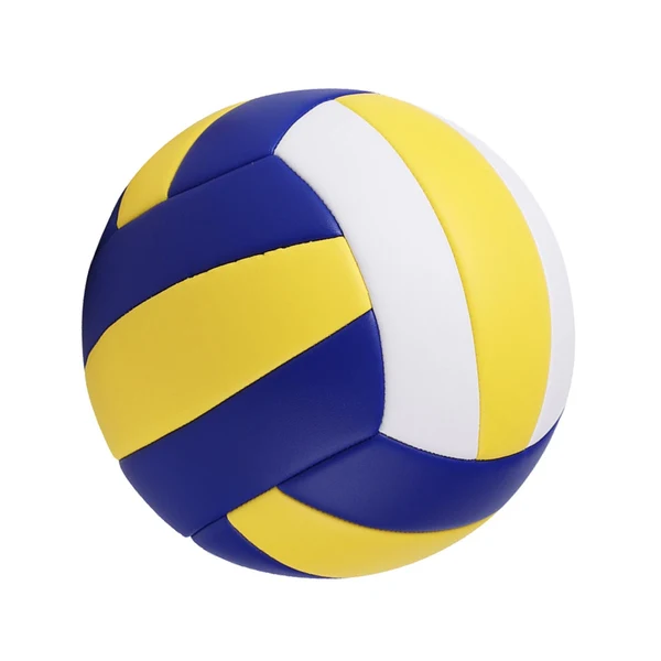 Top-Quality Maxbell Maxbell Standard Indoor Volleyball Outdoor Ball for Kids Teenager Blue Yellow Trendy