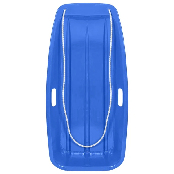 Secure Maxbell Sledge Toboggan Pull Rope Board Boat Durable Snow Sled Sleigh Blue Enhanced