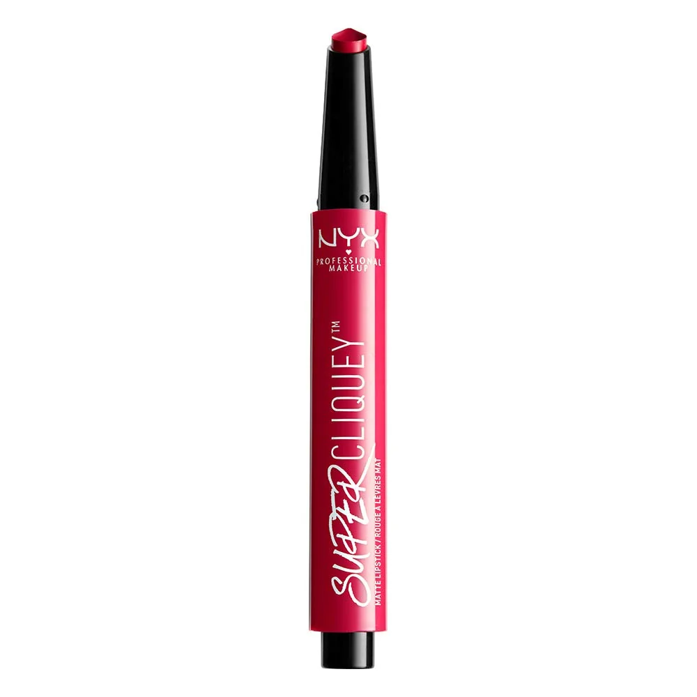 Sophisticated NYX Cosmetics Super Cliquey Matte Lipstick In the Red Premium