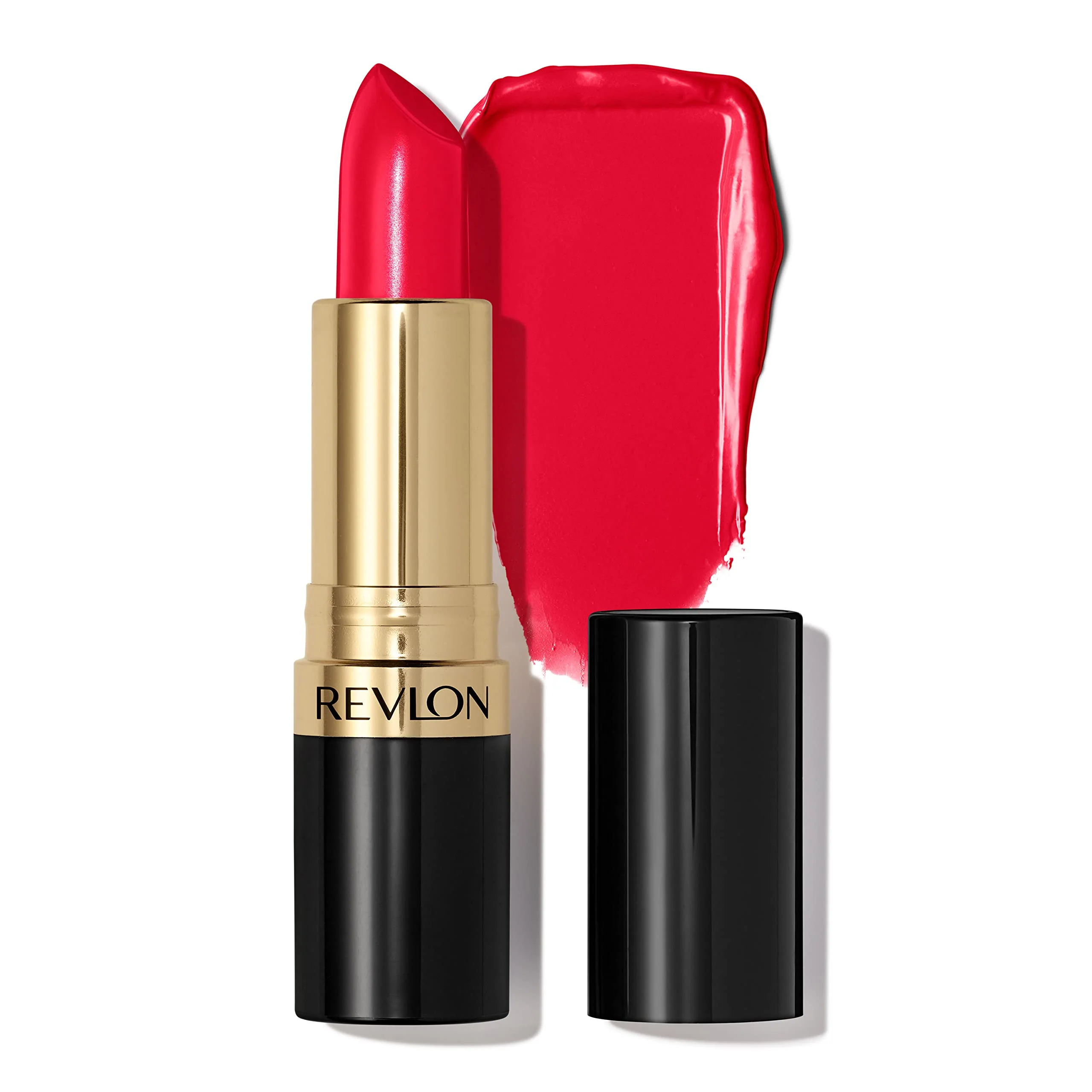 Original Design Revlon Super Lustrous Lipstick Creamy Formula For Soft Fuller-Looking Lips Moisturized Feel 435 Love That Pink 0.15 oz Comfortable