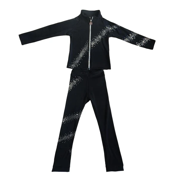 Fast Maxbell Ice Figure Skating Outfit Jacket Compression Elastic Pants Sportswear 120 Premium Material