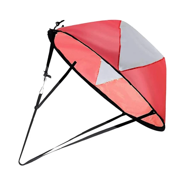 Premium Material Maxbell 42in Portable PVC Downwind Wind Paddle Instant Popup Board Red Top-Quality